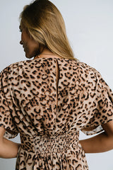 Wrenna Leopard Maxi Dress