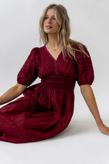 Tammia Ric Rac Midi Dress