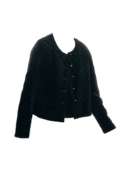Ainsley Collarless Contrasting Jacket