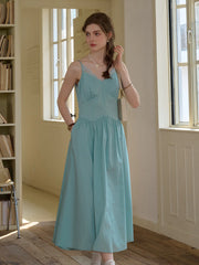 Saylor Lace Cotton Sleeveless Dress