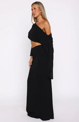 Our Love Maxi Skirt Black