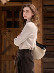 Marilyn Turtleneck Wool Cashmere Sweater