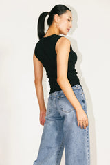 Kimberly Tank Top in Black
