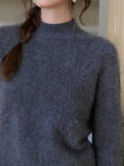Izabella Round Neck Wool Sweater