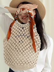 Chowxiaodou Woven Bracelet Bag