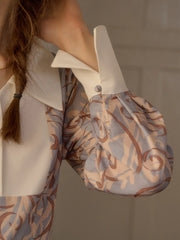 Paula V-Neck Floral Dress