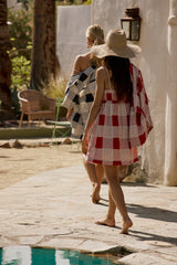 Alba Button Up in Red