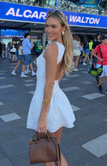 Good Girl Mini Dress Off White