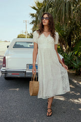 Nila Lace Midi Dress