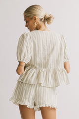 Ethel Tie Front Blouse
