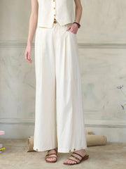 Briella Casual High-waisted Straight Trousers