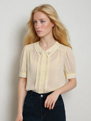 Liv Peter Pan Collar Blouse