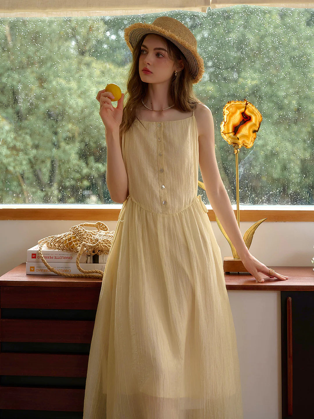 Amara Suspender Tie Lysel Dress