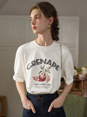 Kensley Round Neck Pattern T-shirt