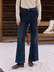 Kendra Cotton Flare Jeans