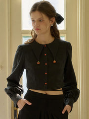 Giuliana Round Neck Halloween Collision Pumpkin Chapter Shirt