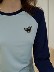 Judy Round Neck Embroidered Top