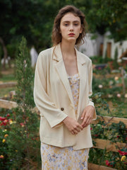 Joanne Chiffon Blazer