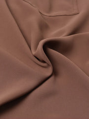 Novah Brown Straight Shorts