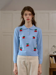 Daniela Customized Jacquard Pullover Sweater