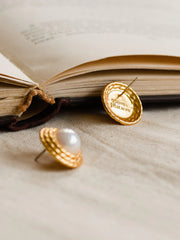 Glaze Pearl Earrings