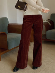 Winnie Straight Cotton Trousers