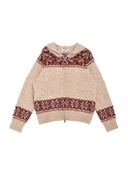 Novalee V-Neck Wool Cardigan