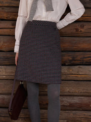 Kelly A-Line Wool Skirt