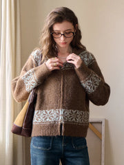 Novalee V-Neck Wool Cardigan