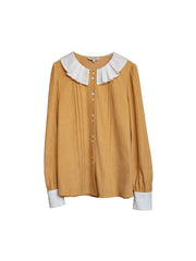 Braelynn Peter Pan Collar Blouse