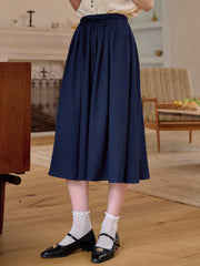 Sadie A-Line Lyocell Linen Skirt