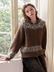 Novalee V-Neck Wool Cardigan