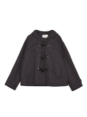 Kylee Houndstooth Wool Jacket