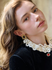 Macaron Retro Sea Anemone Earrings