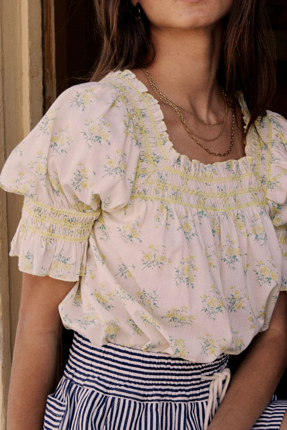 Karrie Floral Blouse