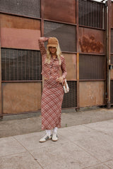 Pinot Plaid Blouse