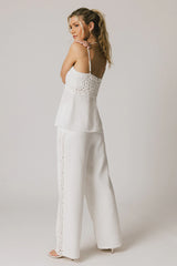 Karie Crochet Tank Top