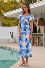 Cassidy Floral Midi Dress