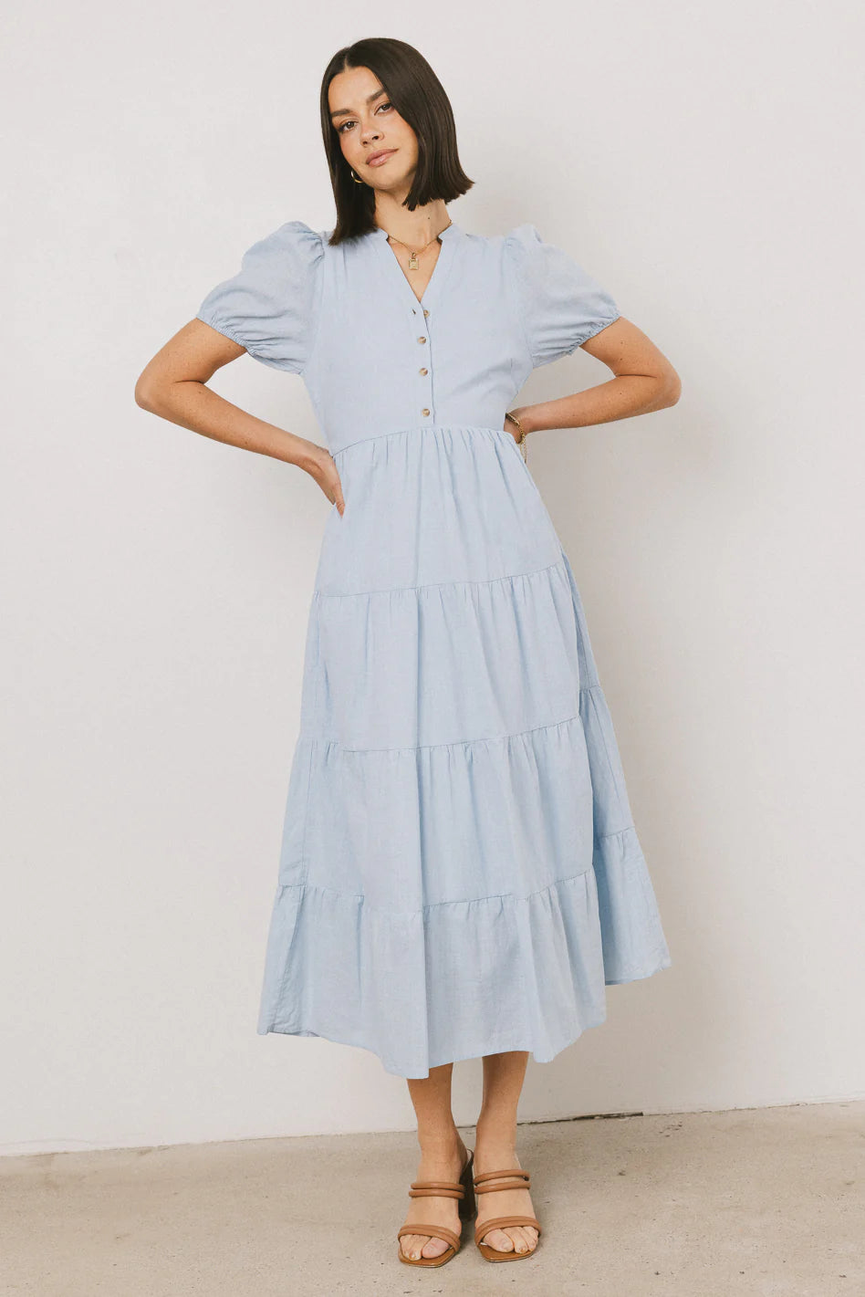 Malia Tiered Maxi Dress
