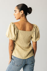 Anora Blouse in Khaki