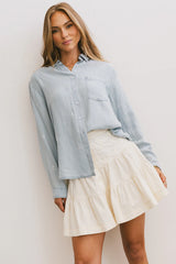 Cody Embroidered Button Up