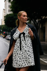Margot Floral Babydoll Dress