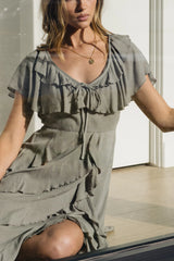 Kora Ruffle Maxi Dress