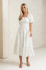 Travis Floral Midi Dress