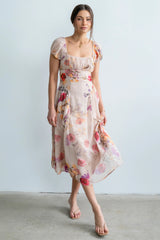 Carly Floral Midi Dress