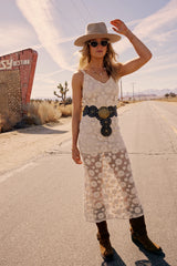 Ninna Floral Midi Dress
