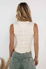 Ruby Tank in Ivory