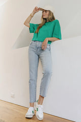 Talia Top in Green