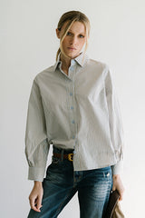 Ronnie Striped Button Up
