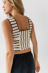 Everlee Striped Tank Top